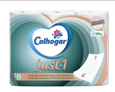 COLHOGAR HIGIENICO JUST1 6R - 5 CAPAS