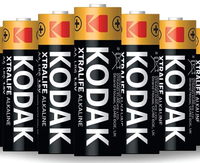 Pilas ALCALINAS KODAK XTRALIFE AA LR6 Pack 60 Pilas